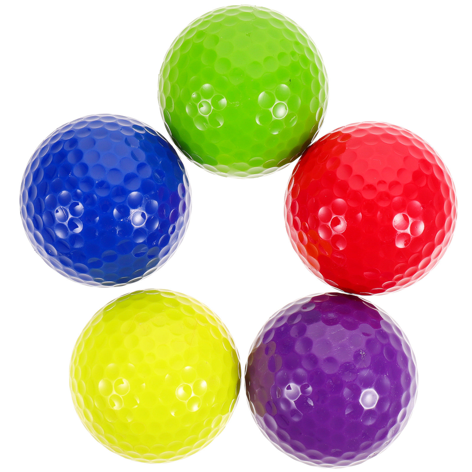 Golf Exercise Equipment - 5 palline da golf in plastica