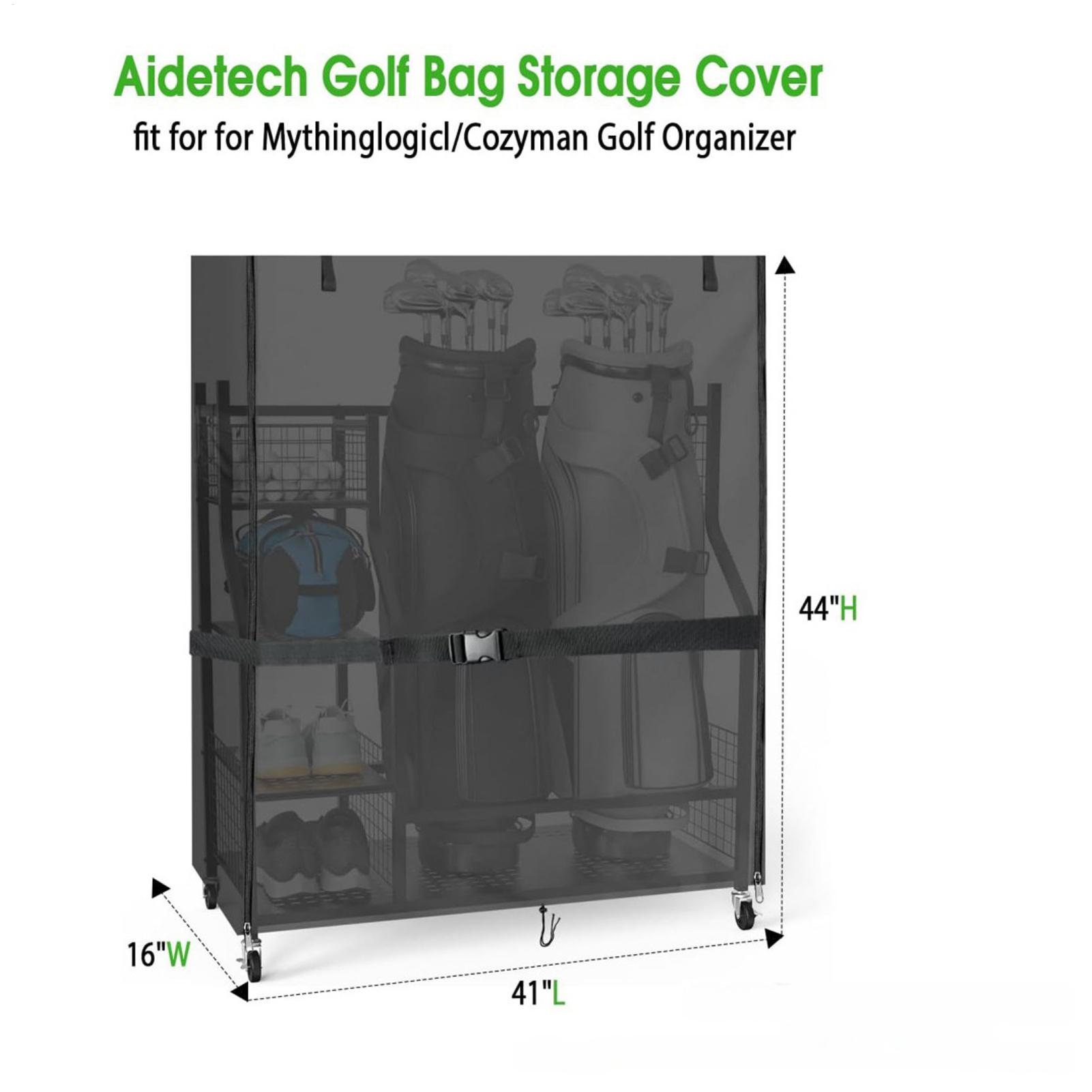 Golf Equipment Garage Organizer - Copertura per supporto sacca da golf