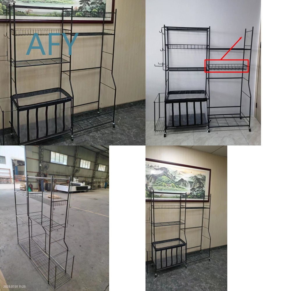 Golf Equipment Garage Organizer - Scaffale Portapalline da Golf Portatile con