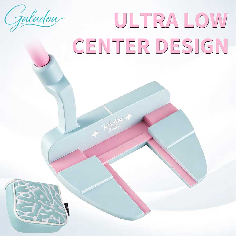 Golf Equipment Beginners - Putter da golf blu e rosa
