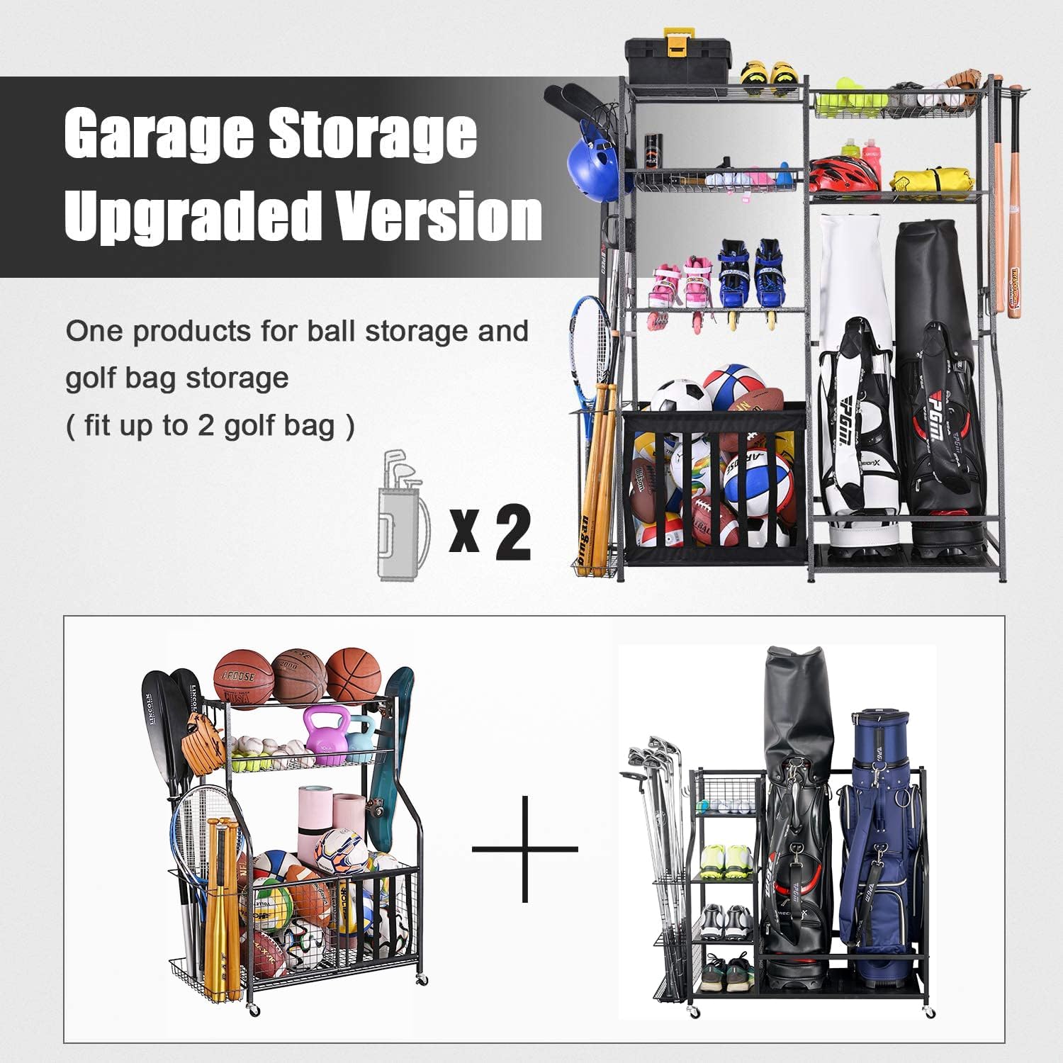 Sistema di Stoccaggio per Attr - Golf Equipment Garage Organizer recensione e prezzo
