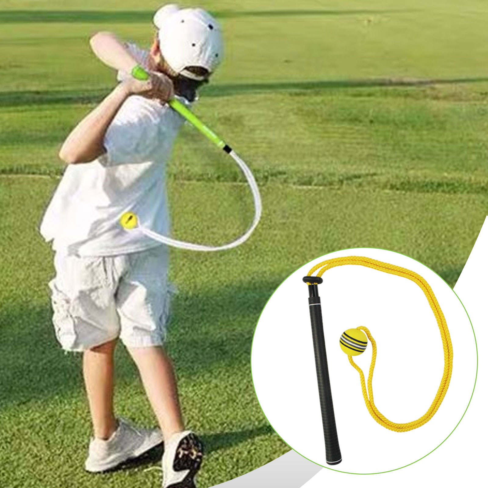 Golf Swing Trainer Corda elast - Golf Equipment Beginners recensione e prezzo