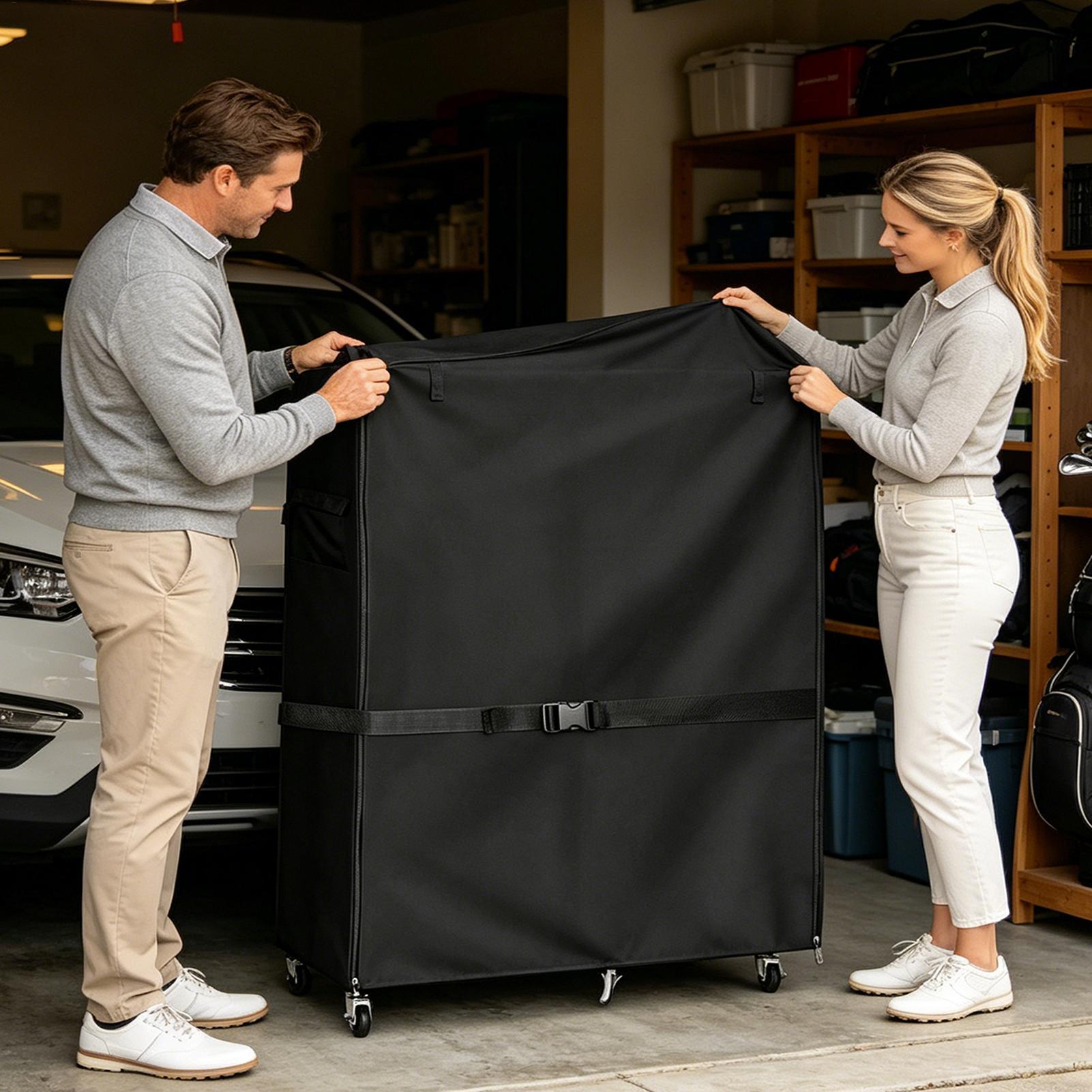 Copertura per portaoggetti da  - Golf Equipment Garage Organizer recensione e prezzo