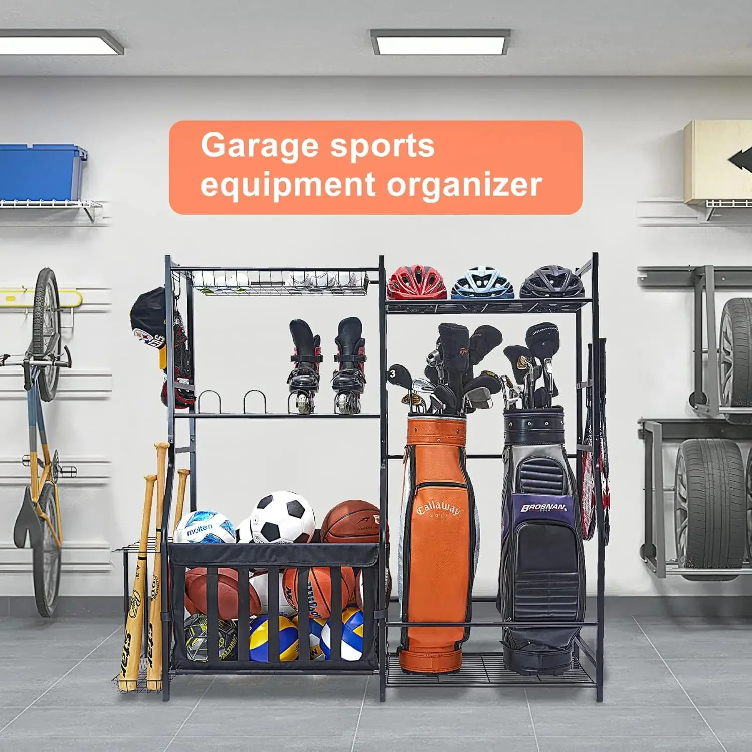 Organizzatore per Attrezzature - Golf Equipment Garage Organizer recensione e prezzo