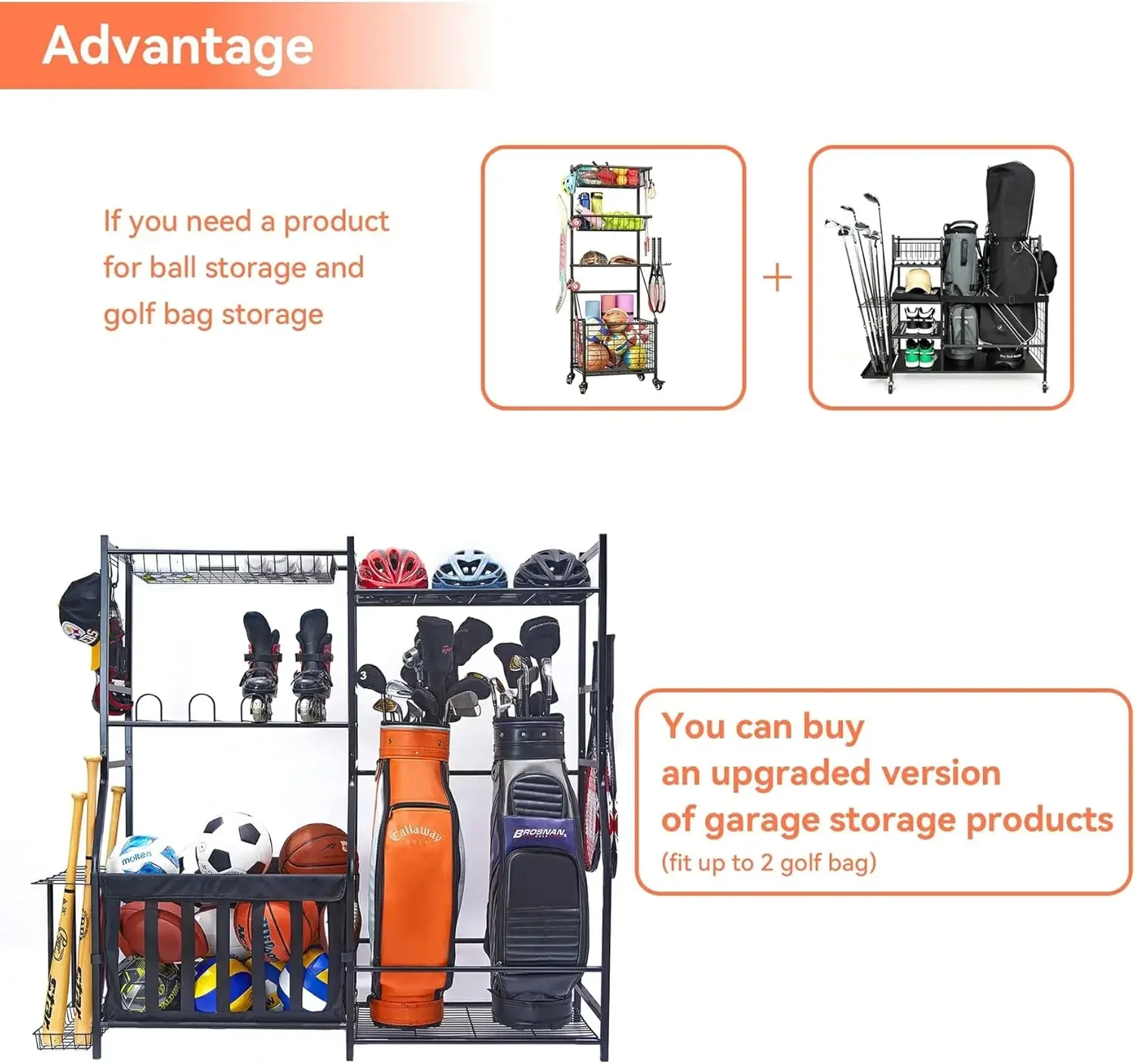 Organizzatore per Attrezzature - Golf Equipment Garage Organizer recensione e prezzo
