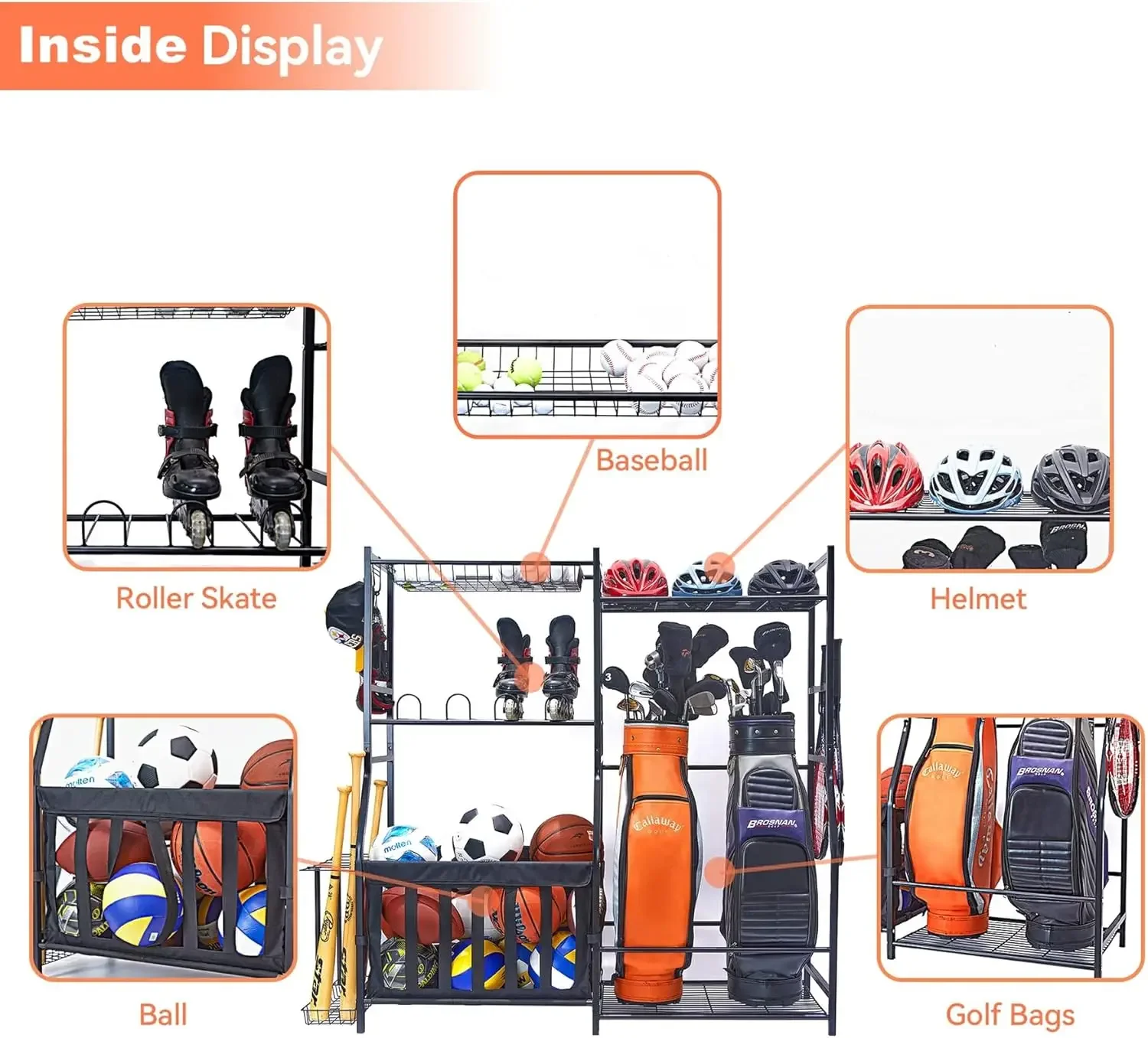 Organizzatore per Attrezzature - Golf Equipment Garage Organizer recensione e prezzo